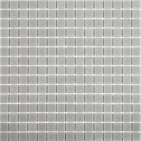 Speckled Shark Grey Squares Glass Pool Tile | Tile Club