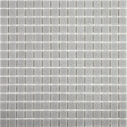 Speckled Shark Grey Squares Glass Pool Tile | Tile Club