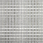 Speckled Shark Grey Squares Glass Pool Tile | Tile Club