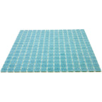 Speckled Turquoise Squares Glass Pool Tile | Tile Club
