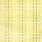 Speckled Yellow Glossy Squares Glass Pool Tile
