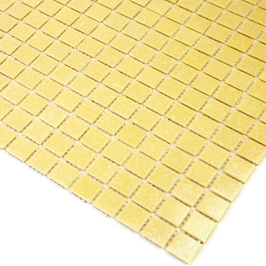 Speckled Yellow Squares Glass Pool Tile | Tile Club