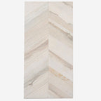 Spiga Olson Blanco Wood-Look Chevron Porcelain Tile | Tile Club