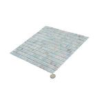 White Sand Mixed Squares Glass Squares Pool Tile | Tile Club