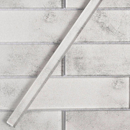 Stardust Mineral Pencil Glass Molding and Tile Trim