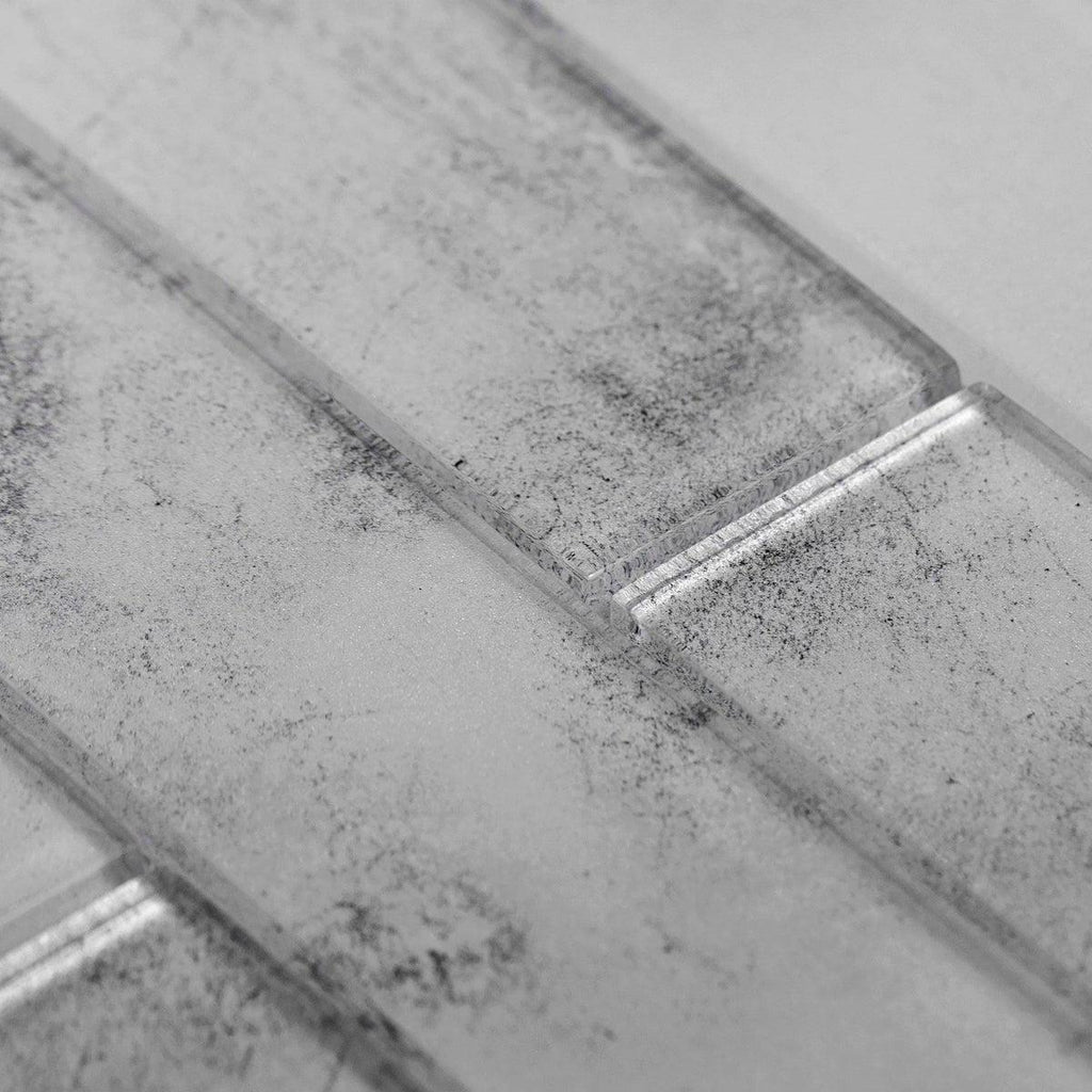Stardust Mineral 2X8 Glass Mosaic Tile