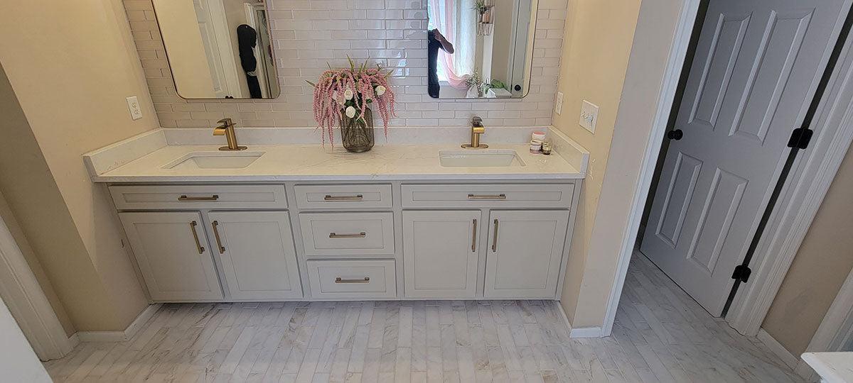 Stardust Sand 2X8 Glass Mosaic Tile | Tile Club