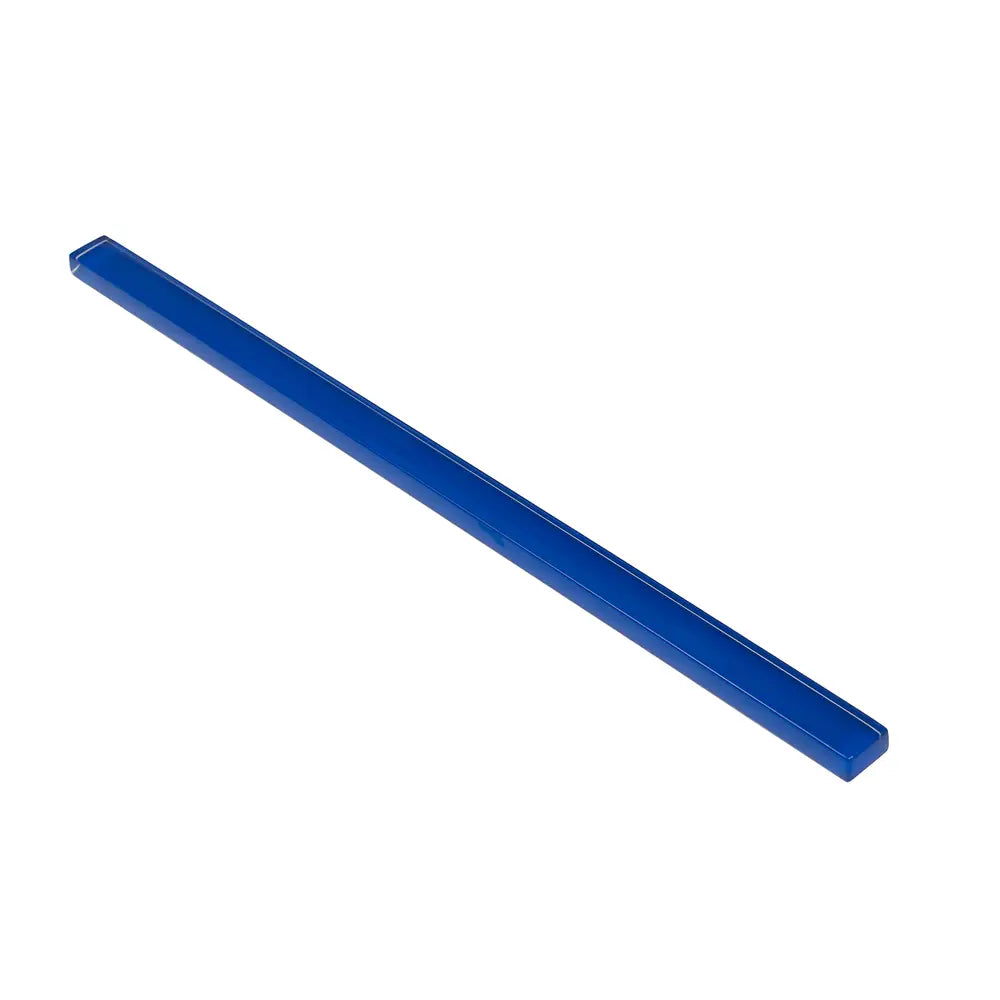 Glacier Cobalt Blue Polished Glass Pencil Liner | Tile Club