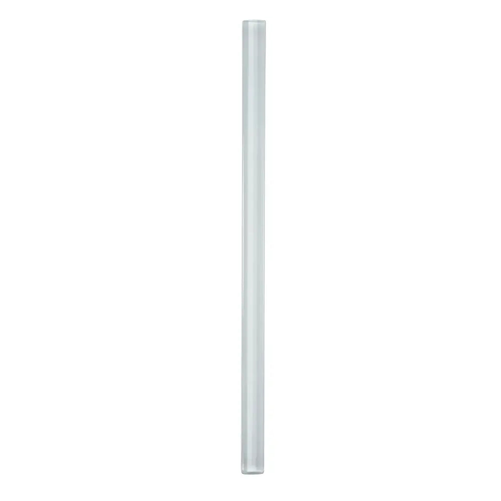 Glacier Pure White Polished Glass Pencil Liner | Tile Club