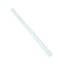 Glacier Pure White Frosted Glass Pencil Liner | Tile Club