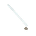 Glacier Pure White Frosted Glass Pencil Liner | Tile Club