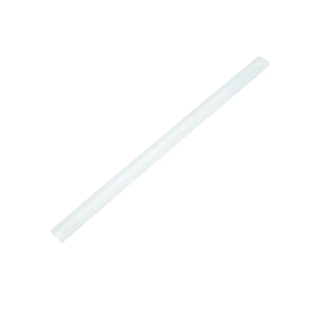 Glacier Pure White Frosted Glass Pencil Liner | Tile Club
