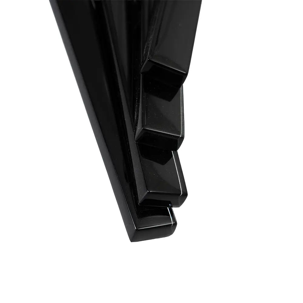 Glacier Black Polished Glass Pencil Liner | Tile Club