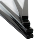 Glacier Black Polished Glass Pencil Liner | Tile Club