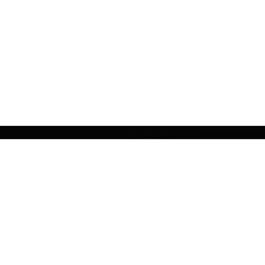 Glacier Black Frosted Glass Pencil Liner