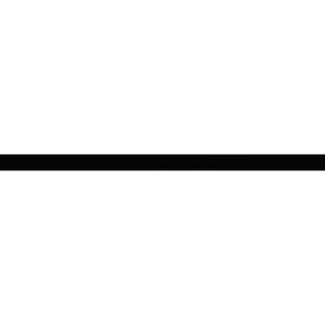 Glacier Black Frosted Glass Pencil Liner