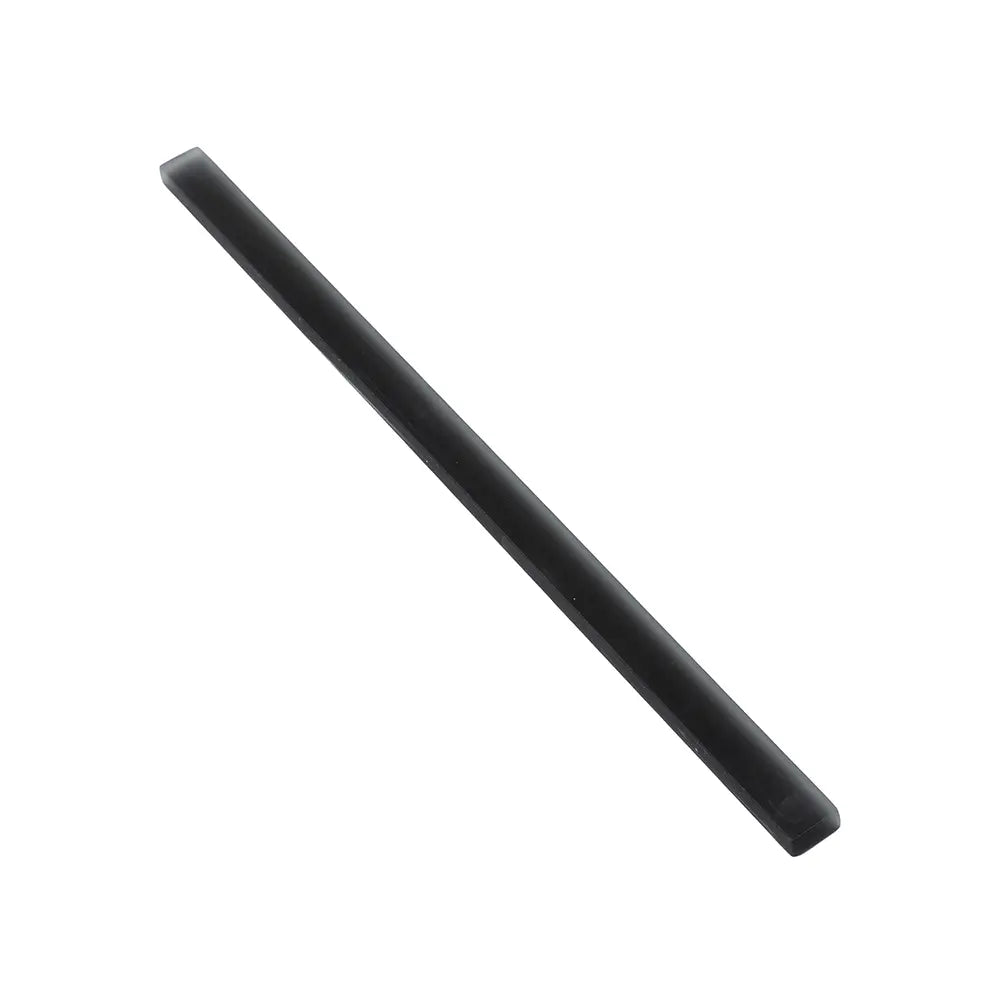Glacier Black Frosted Glass Pencil Liner | Tile Club