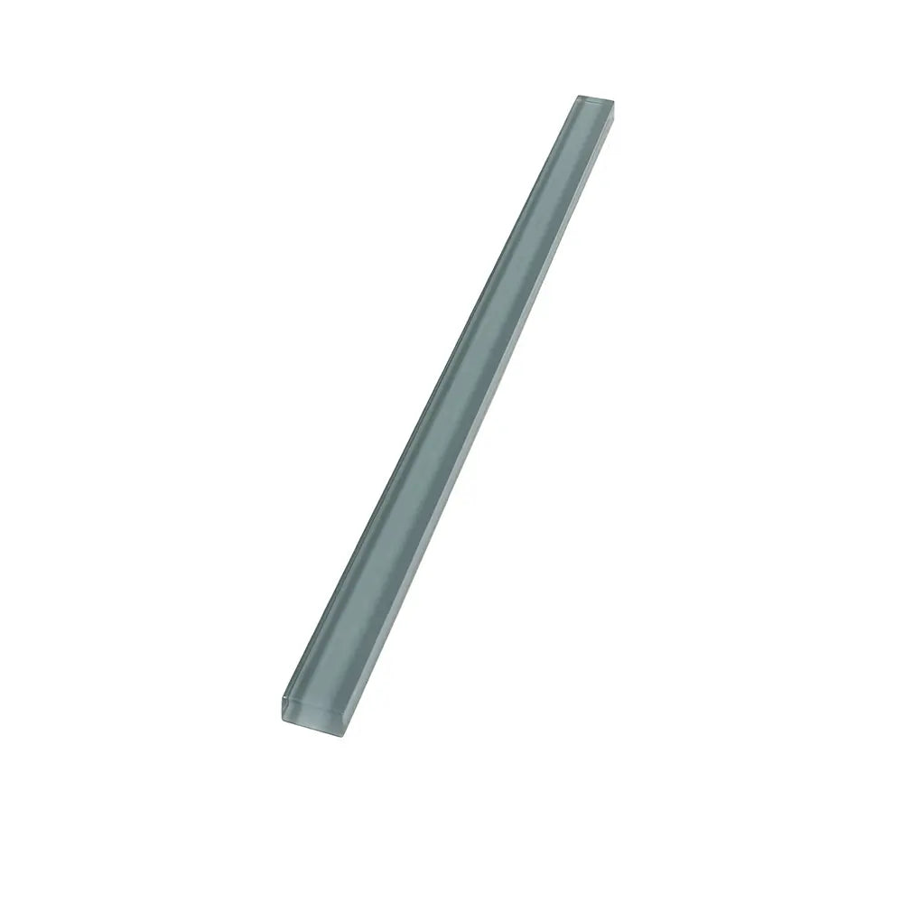 Glacier Gray Polished Glass Pencil Liner | Tile Club