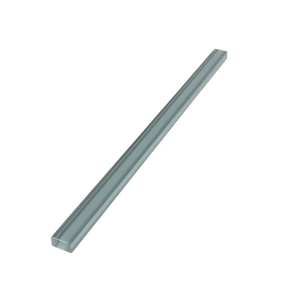 Glacier Gray Polished Glass Pencil Liner | Tile Club