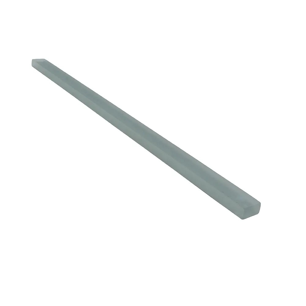 Glacier Gray Frosted Glass Pencil Liner | Tile Club