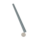 Glacier Dark Gray Polished Glass Pencil Liner | Tile Club
