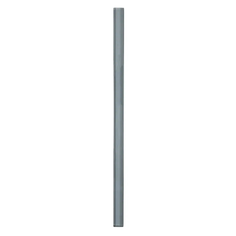 Glacier Dark Gray Polished Glass Pencil Liner | Tile Club
