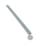 Glacier Dark Gray Frosted Glass Pencil Liner | Tile Club