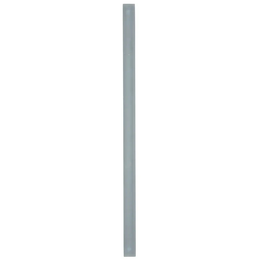 Glacier Dark Gray Frosted Glass Pencil Liner | Tile Club
