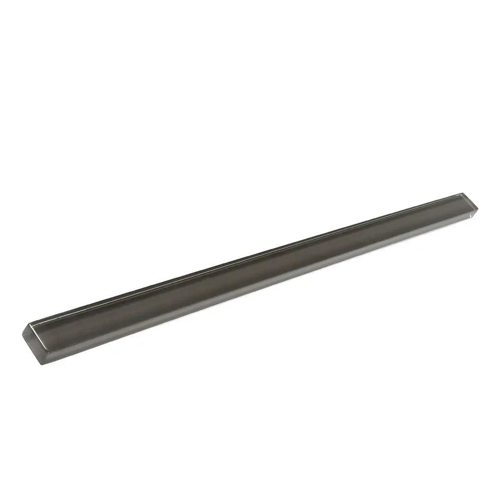 Glacier Ash Gray Polished Glass Pencil Liner | Tile Club