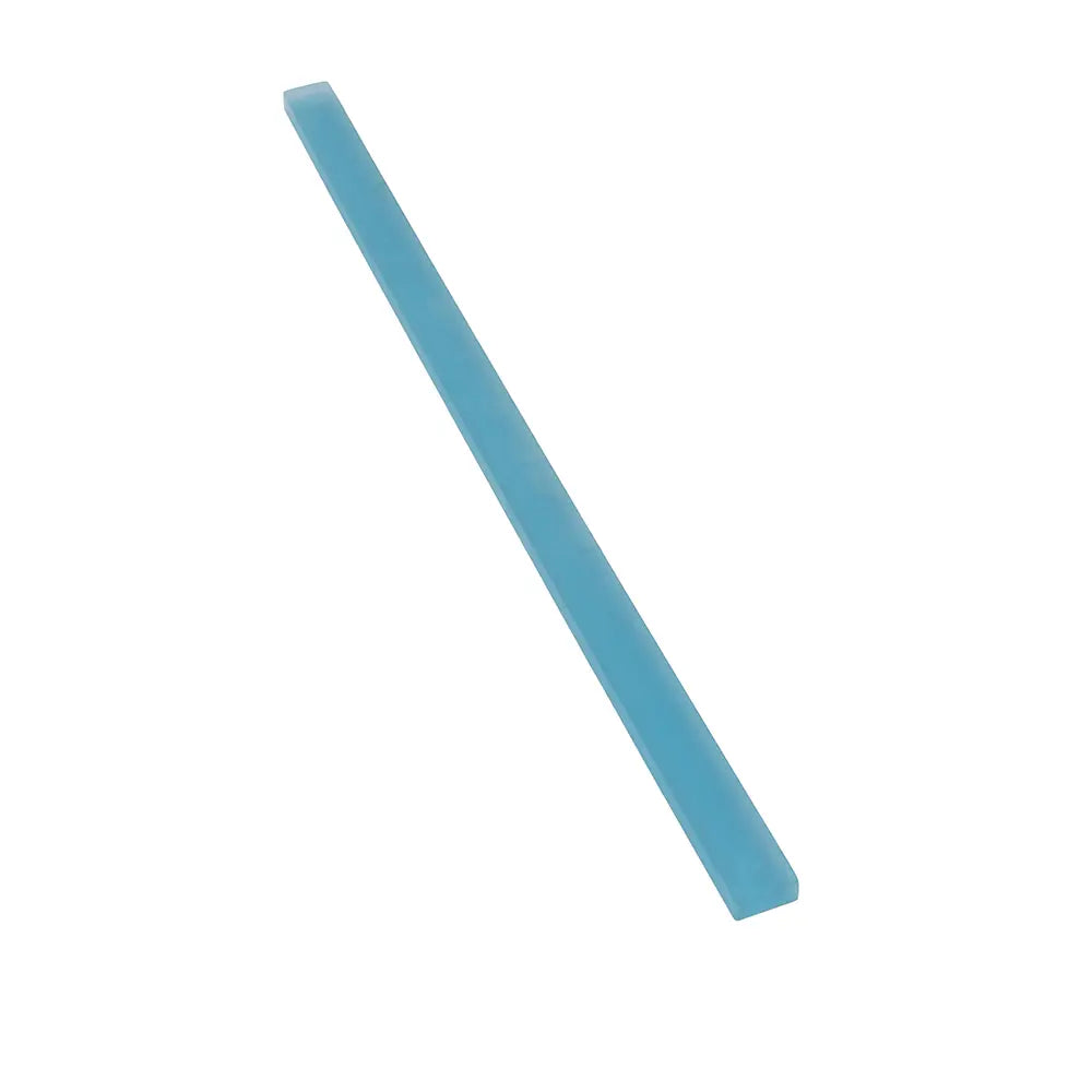 Glacier Ocean Blue Frosted Glass Pencil Liner | Tile Club