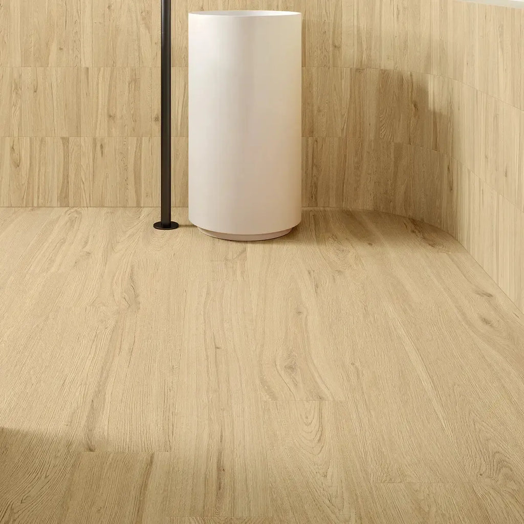 Solstrand White Oak Plank Porcelain Tile 8X48 | Tile Club