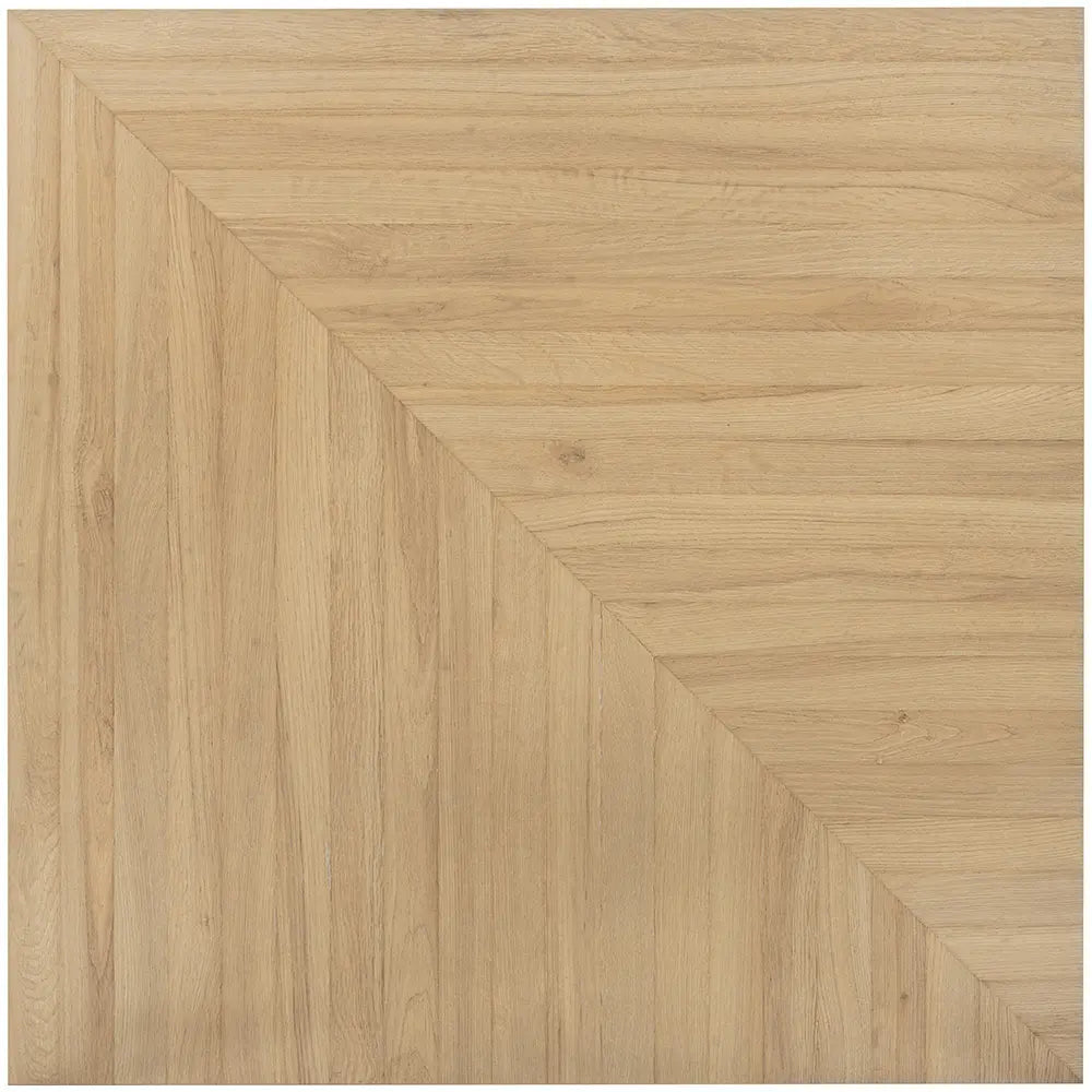 Solstrand White Oak Geometric Parquet Tile 40X40 | Tile Club