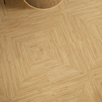 Solstrand Honey Oak Geometric Parquet Tile 40X40 | Tile Club