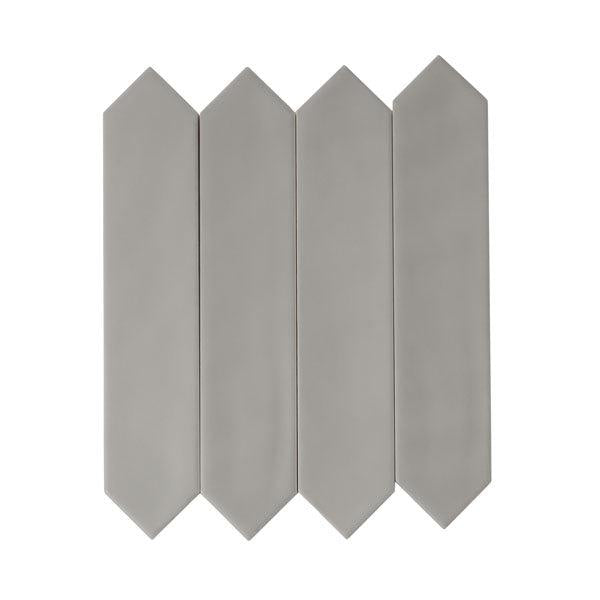 4 Gray ceramic tiles