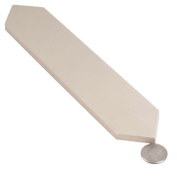 Tan beige ceramic tile with coin