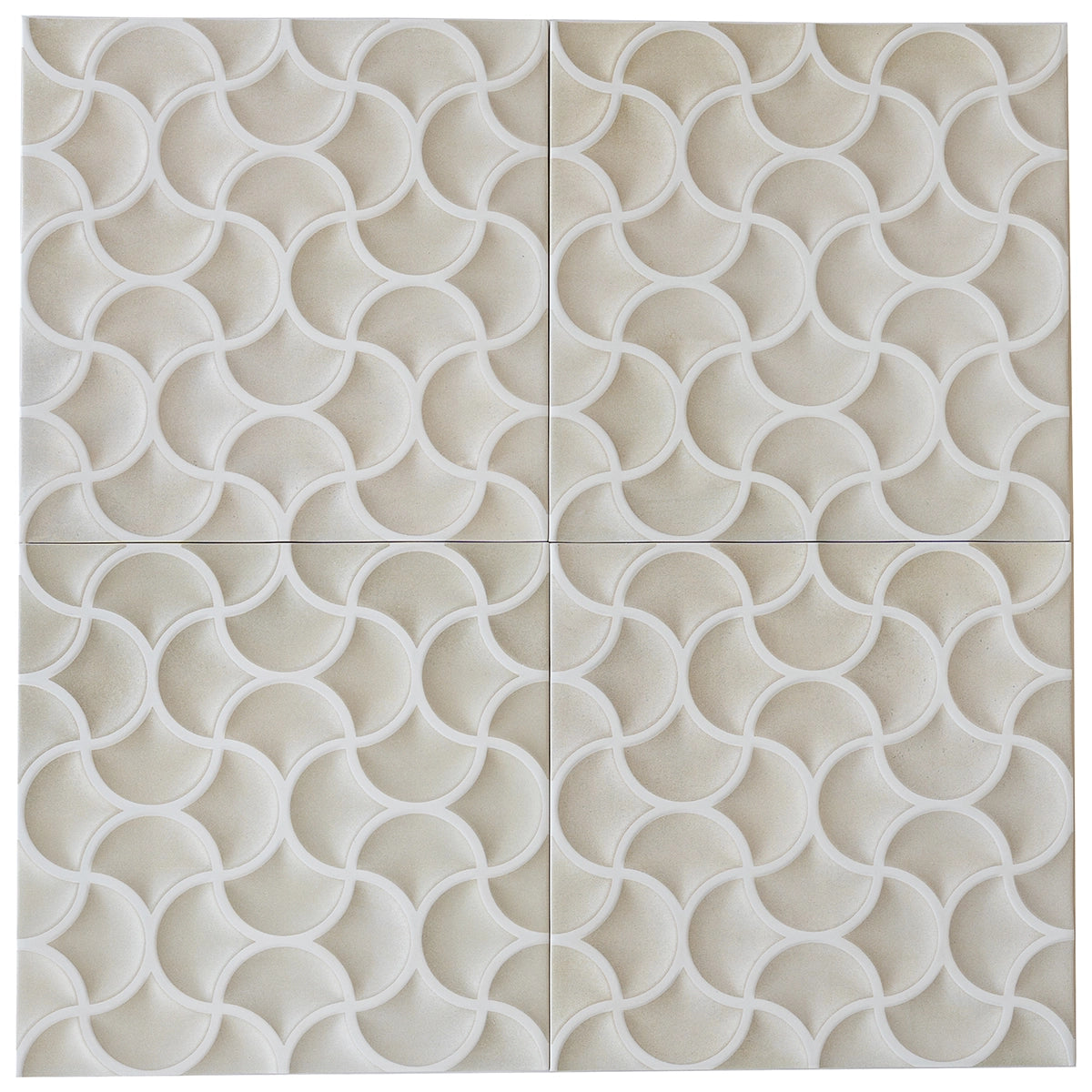 Sultana Mesh Crema Porcelain Tile 13x13