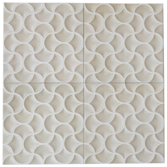 Sultana Mesh Crema Porcelain Tile 13x13