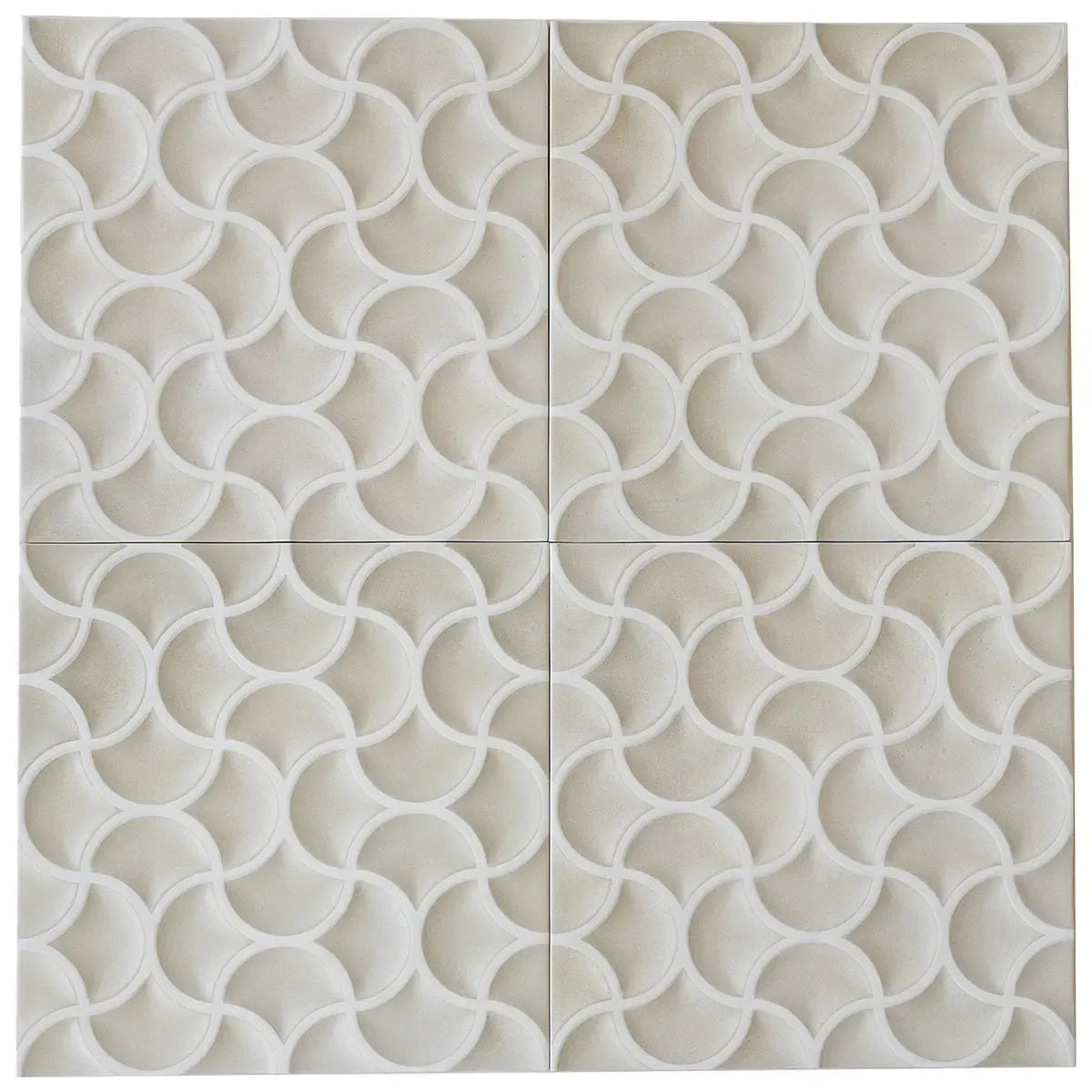Sultana Mesh Crema Porcelain Tile 13x13