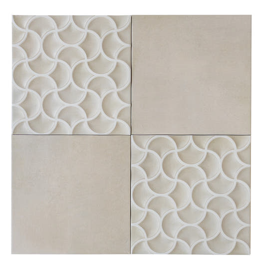 Sultana Mesh Crema Porcelain Tile 13x13 | Tile Club