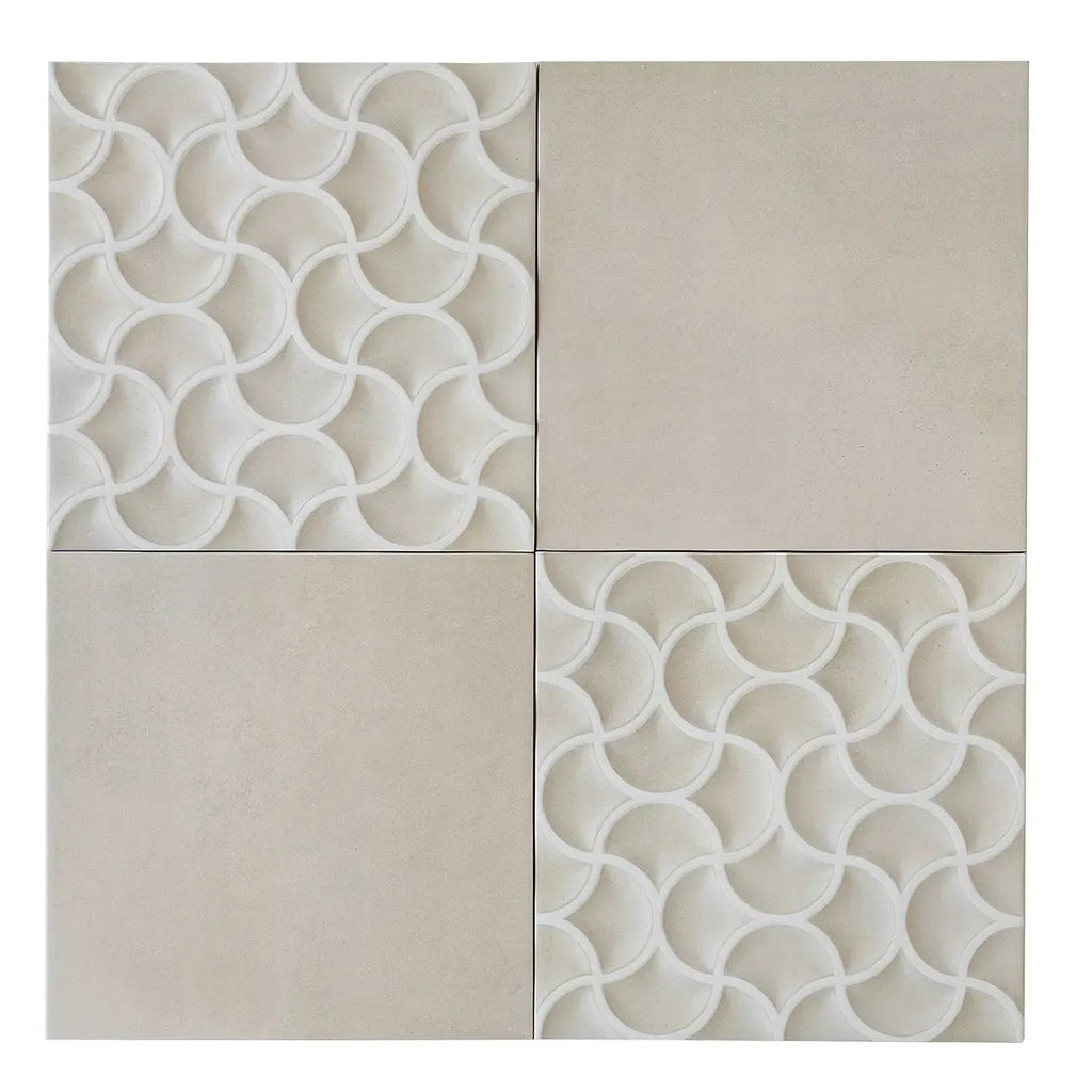 Sultana Mesh Crema Porcelain Tile 13x13 | Tile Club