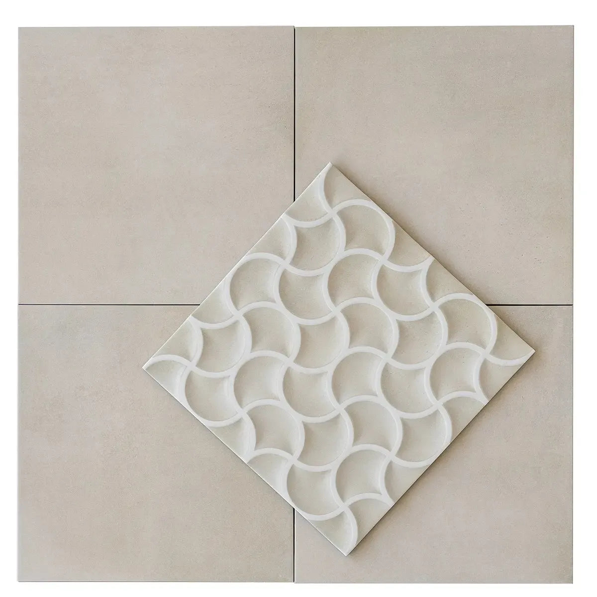 Sultana Mesh Crema Porcelain Tile 13x13 | Tile Club