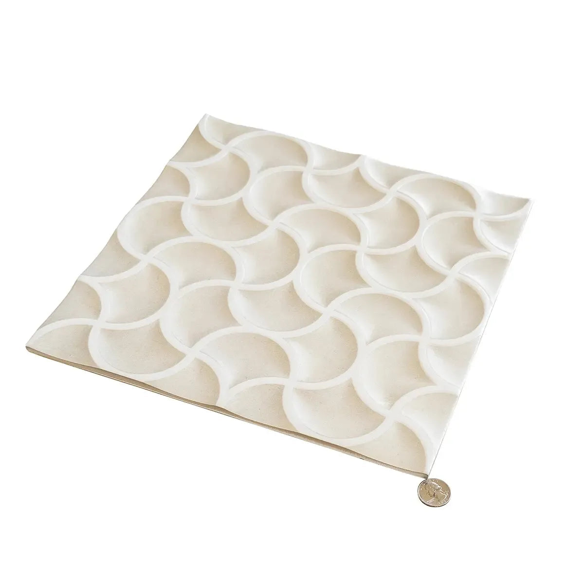 Sultana Mesh Crema Porcelain Tile 13x13 | Tile Club