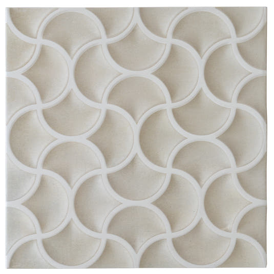 Sultana Mesh Crema Porcelain Tile 13x13 | Tile Club