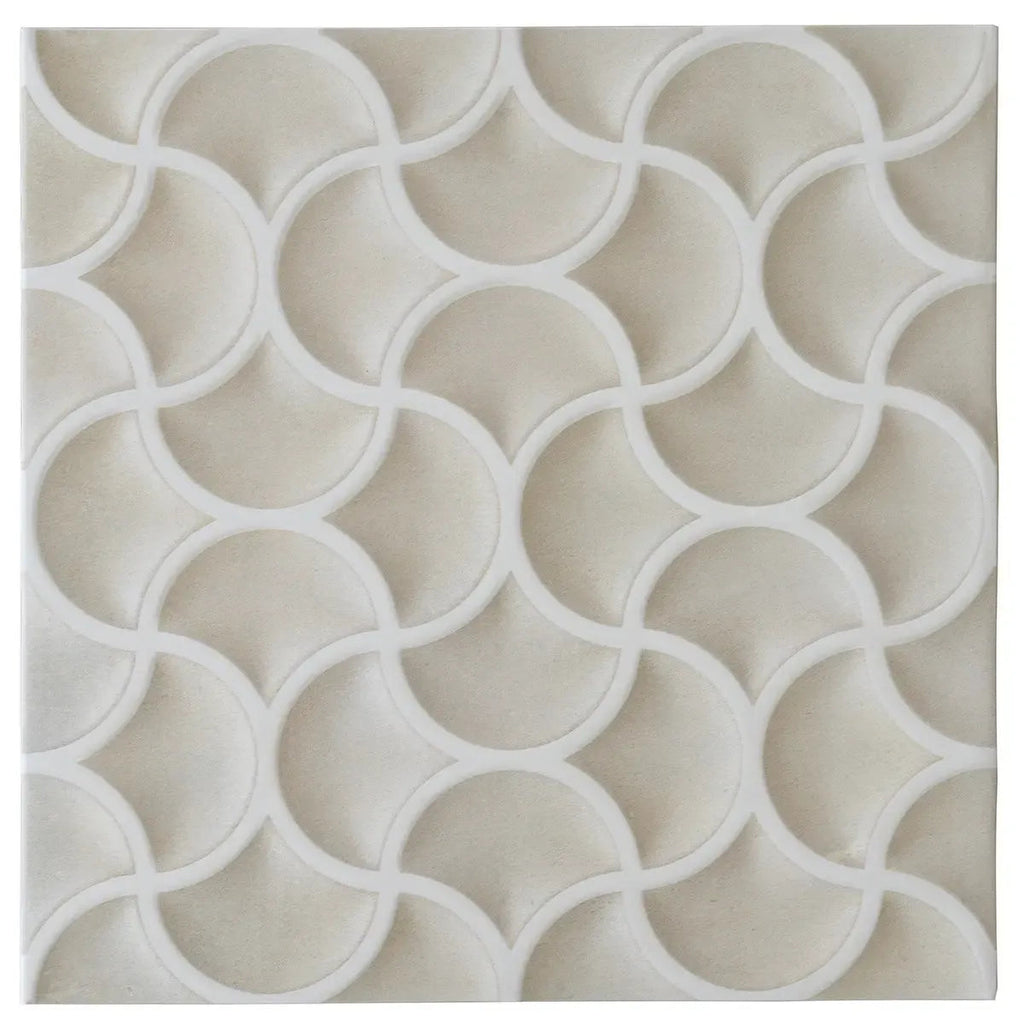 Sultana Mesh Crema Porcelain Tile 13x13 | Tile Club