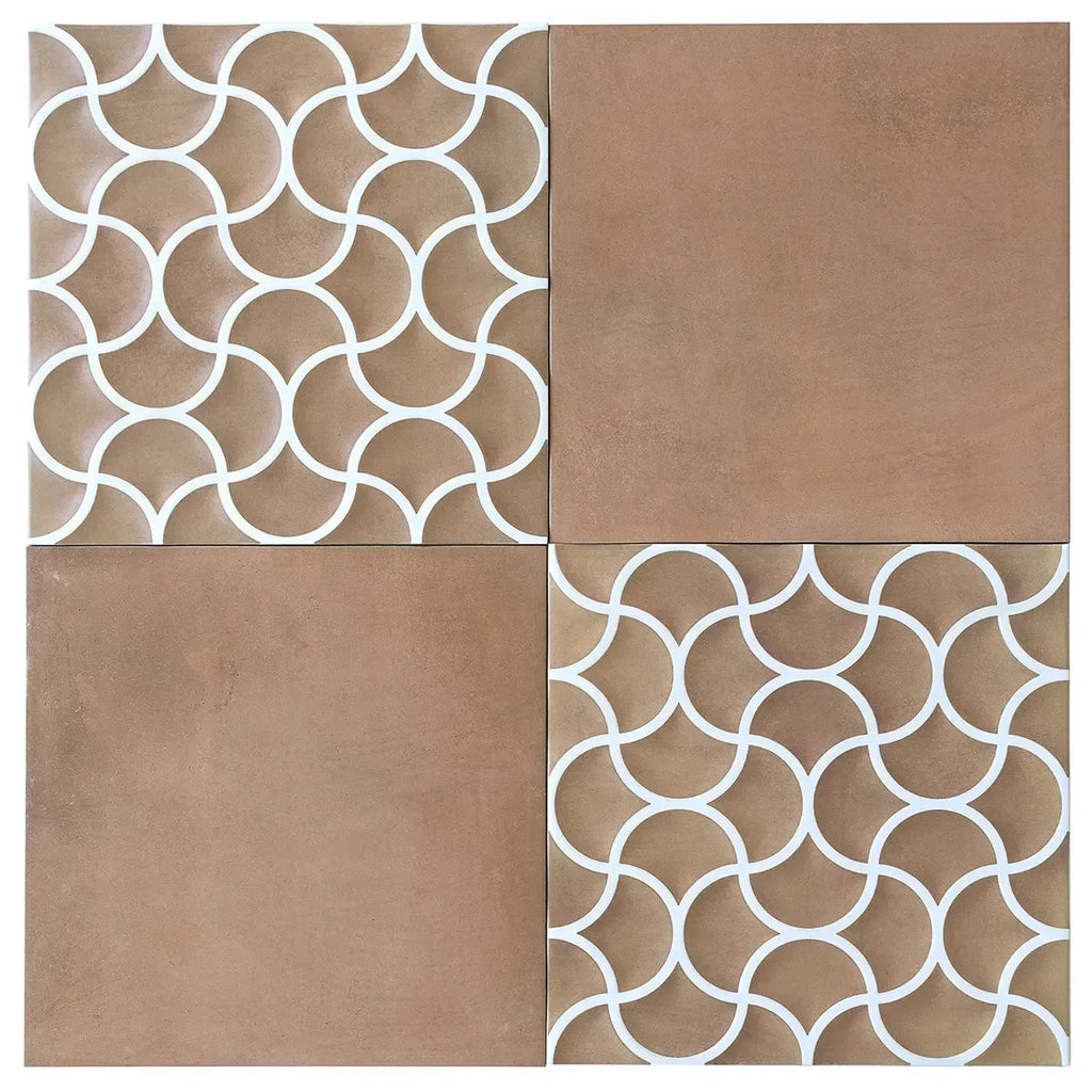 Sultana Mesh Sienna Porcelain Tile 13x13 | Tile Club