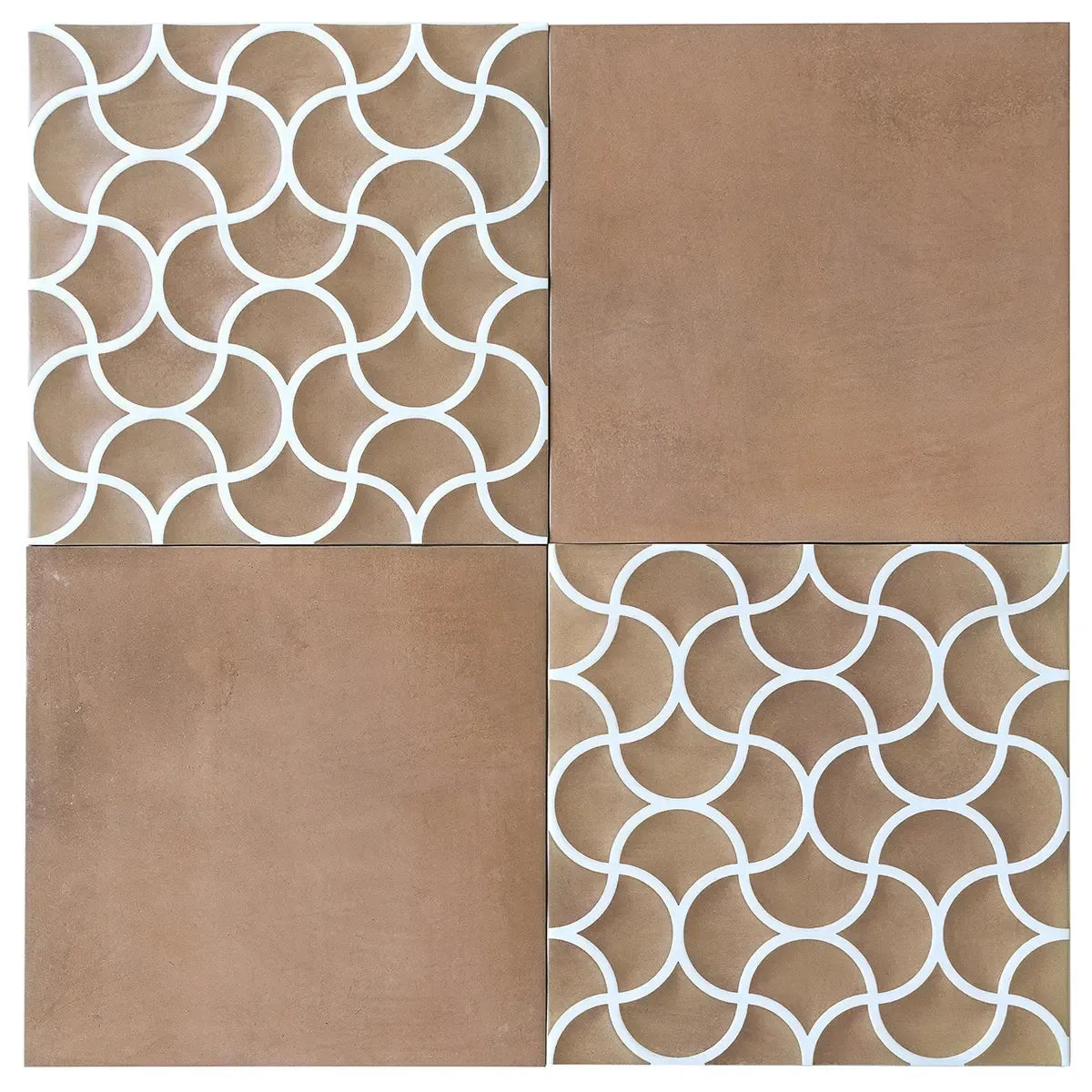 Sultana Mesh Sienna Porcelain Tile 13x13 | Tile Club