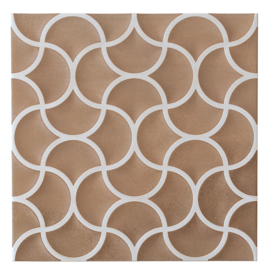 Sultana Mesh Sienna Porcelain Tile 13x13 | Tile Club
