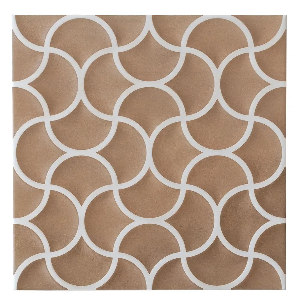 Sultana Mesh Sienna Porcelain Tile 13x13 | Tile Club