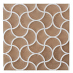 Sultana Mesh Sienna Porcelain Tile 13x13 | Tile Club