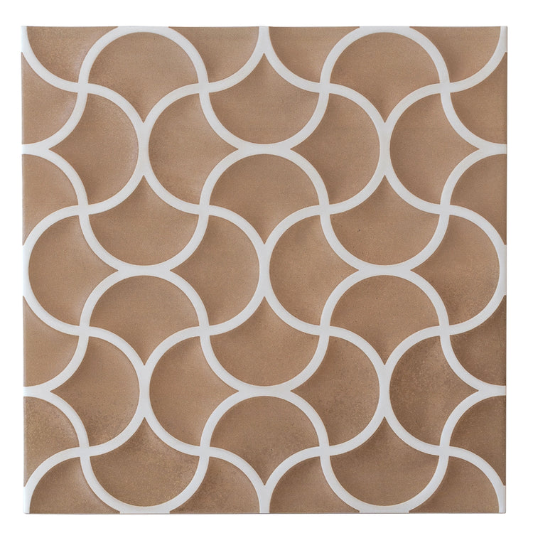 Sultana Mesh Sienna Porcelain Tile 13x13 | Tile Club